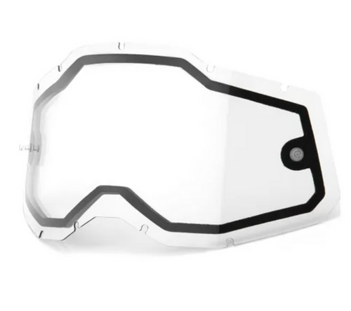 100% Racecraft2, Accuri 2 & Strata2 Dual Clear Lens