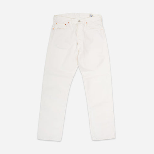 105 90's DENIM JEANS - WHITE