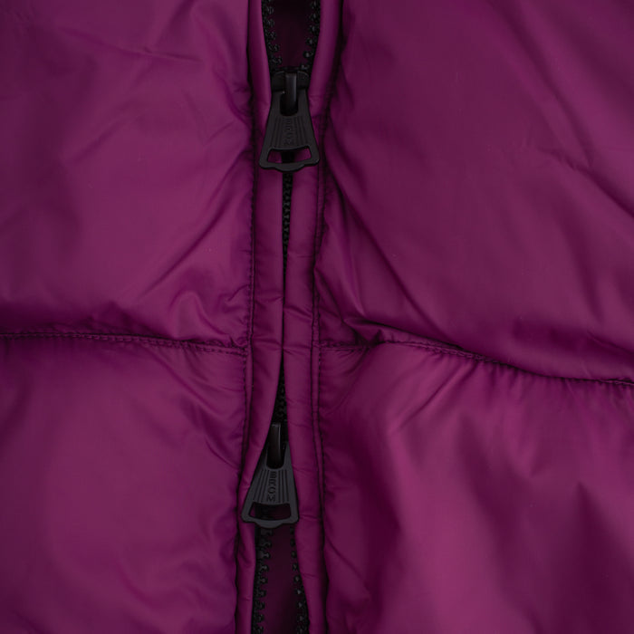 ALPINE HOODED DOWN JACKET - RADICCHIO