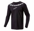 Alpinestars Fluid Graphite Jersey - Black/Silver