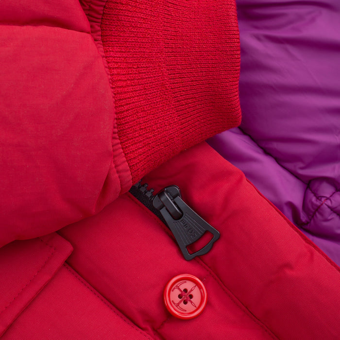 ARCTIC DOWN PARKA JACKET - CANDY CANE