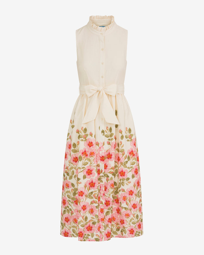 Aria Sleeveless Dress in Wild Rose