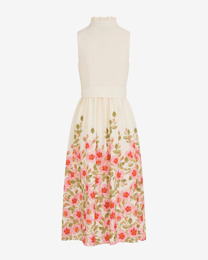Aria Sleeveless Dress in Wild Rose