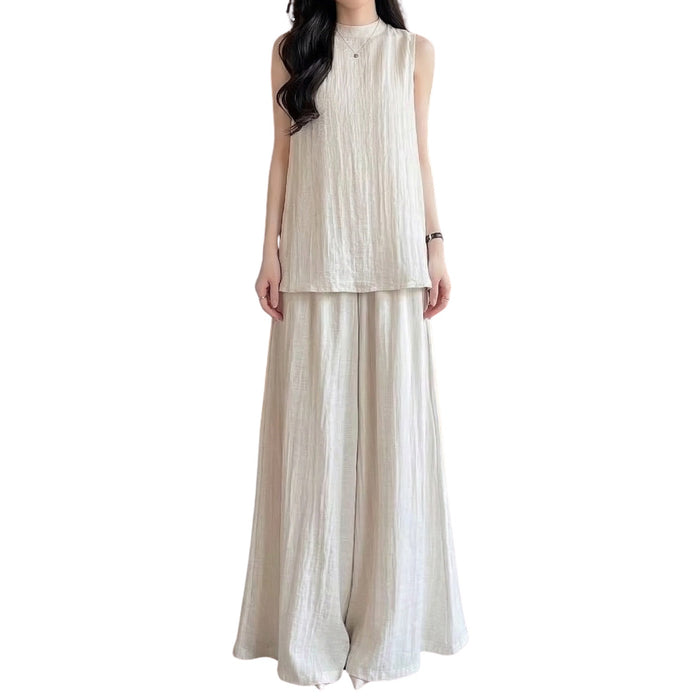 Artse MNL Loose Tunic Top and Pants Set