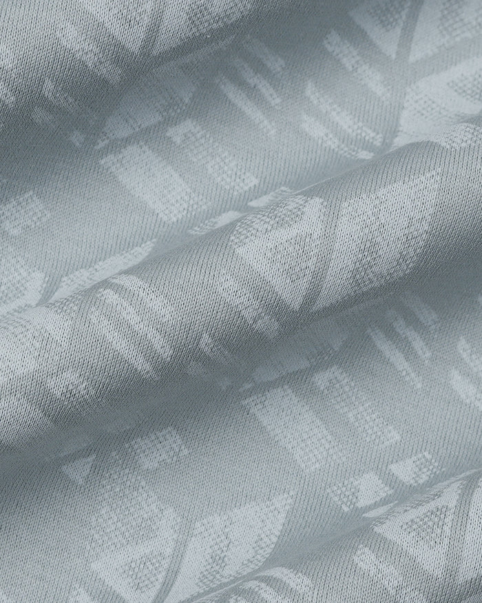 Ash Grey Printed Polo - Live