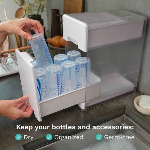 Baby Brezza Covered Drying Rack + Organizer