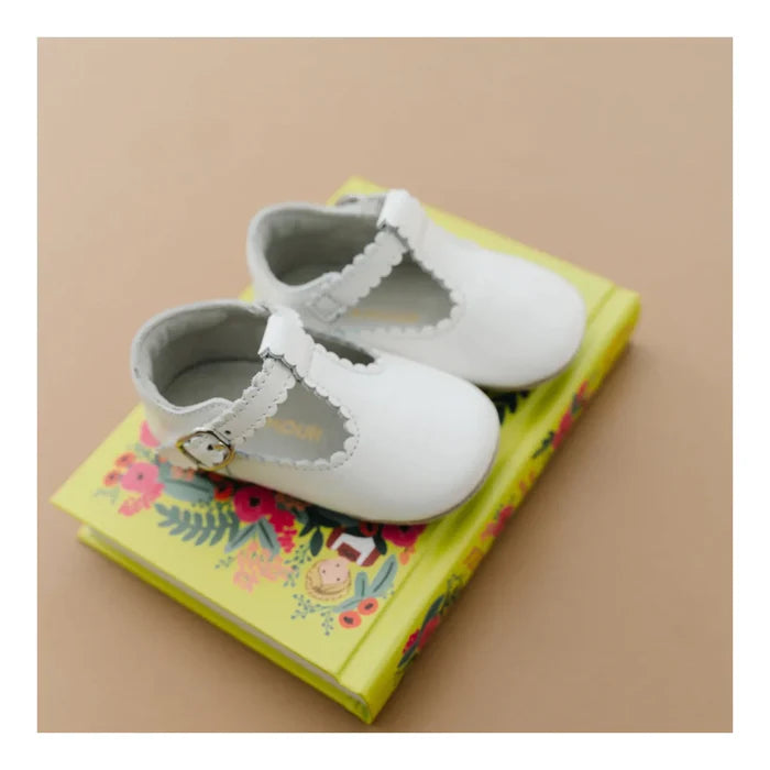 Baby Elodie Scalloped T-Strap