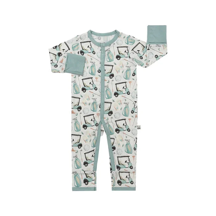 Bamberry Button Down Romper - Move 2.0 Collection