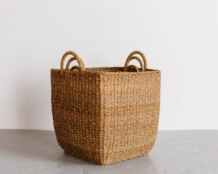 Basket, Square Laundry, Harvest