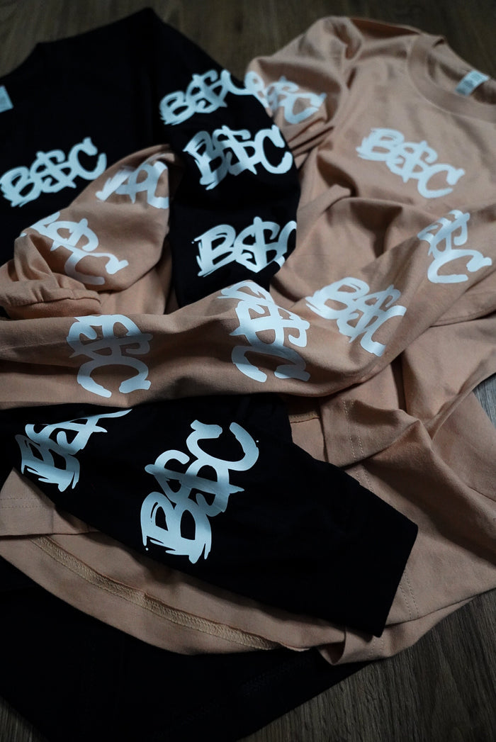 “B$C” logo Long Sleeve Tees