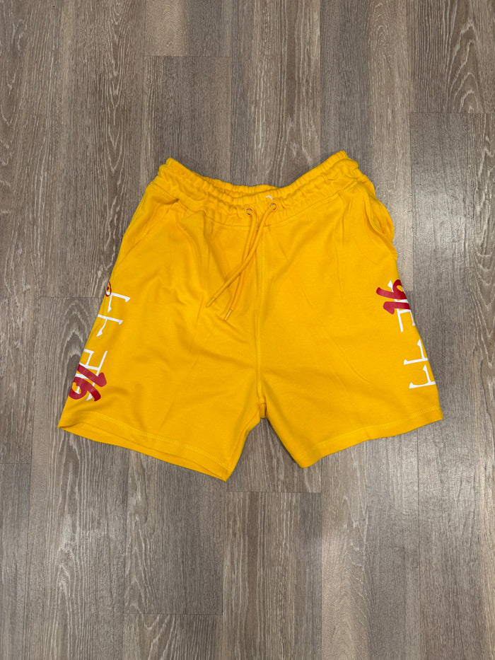 “BC16” Chinese Logo Shorts