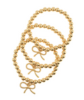 BOW beaded bracelet set