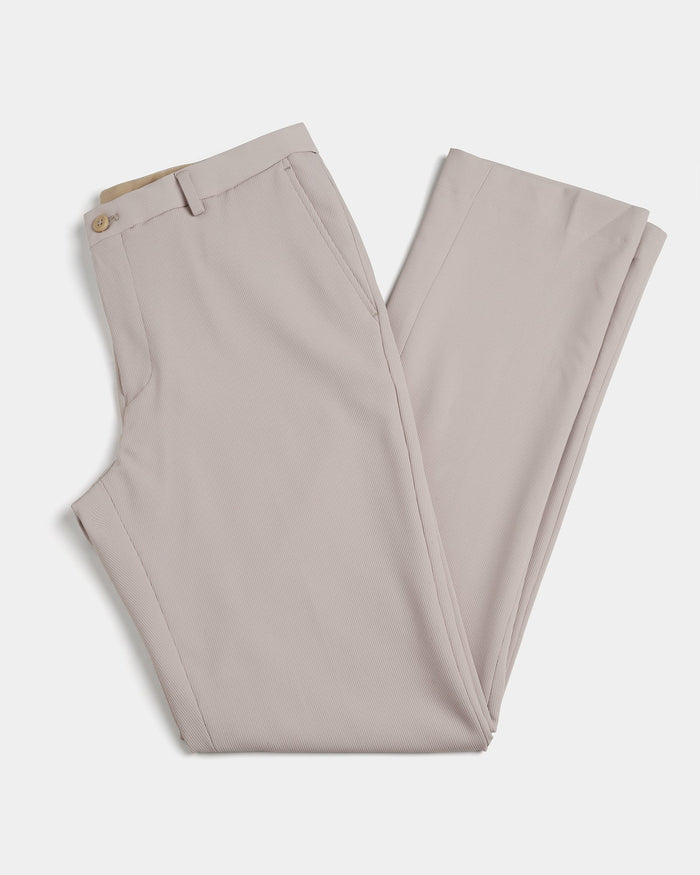 Beige TechPro Stripe Trouser - Martini