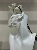 Big Pearl Hoops