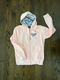 Billion$ Mauve Zip-Up Hoodie