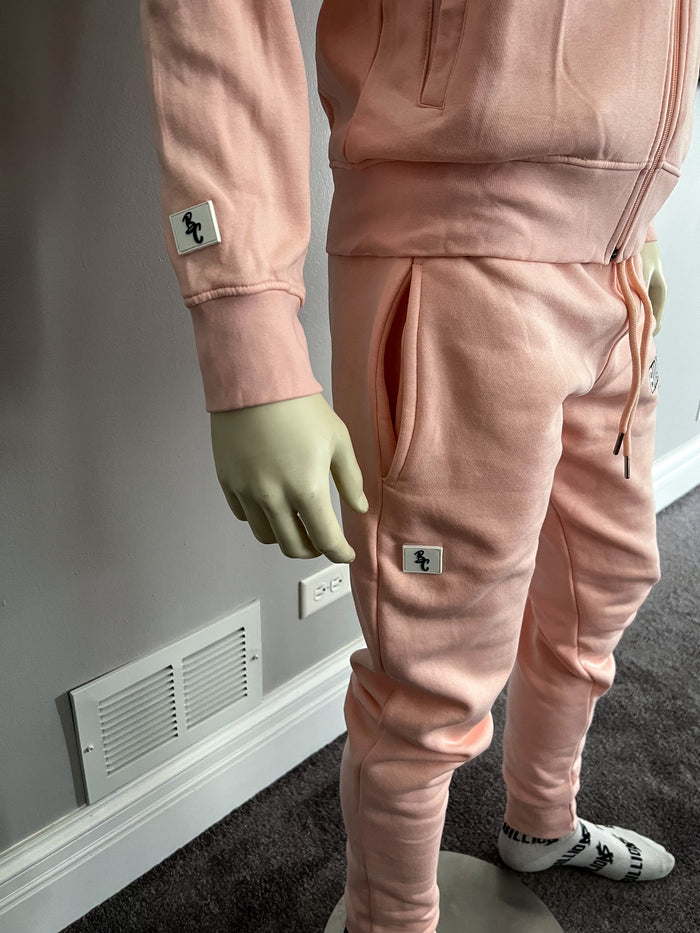 Billion$ Mauve Zip-Up Hoodie