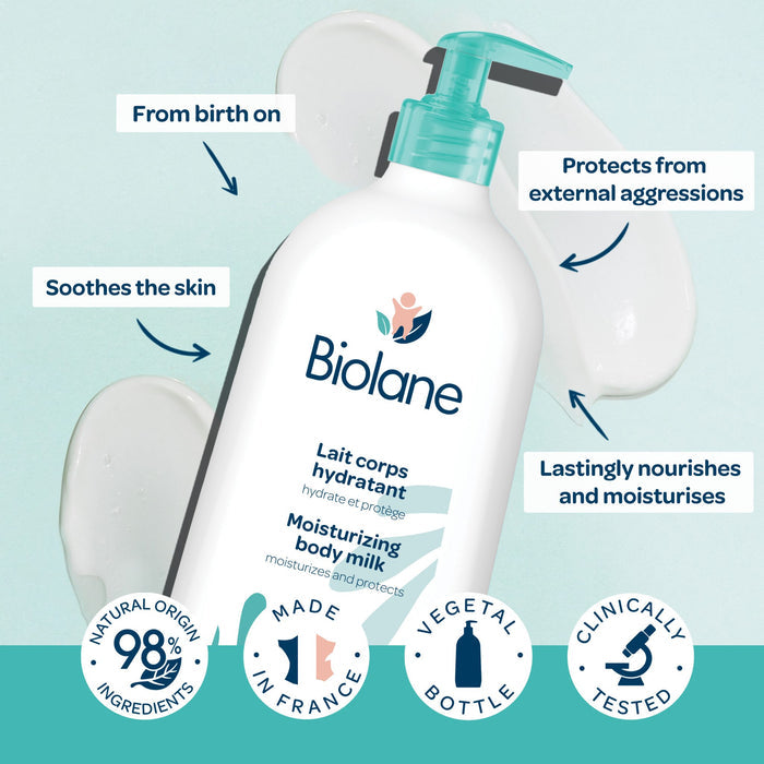 Biolane Moisturizing Body Milk 350ml