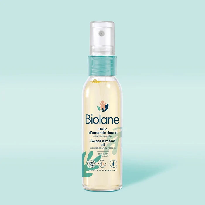 Biolane Sweet Almond Oil Spray 75ml