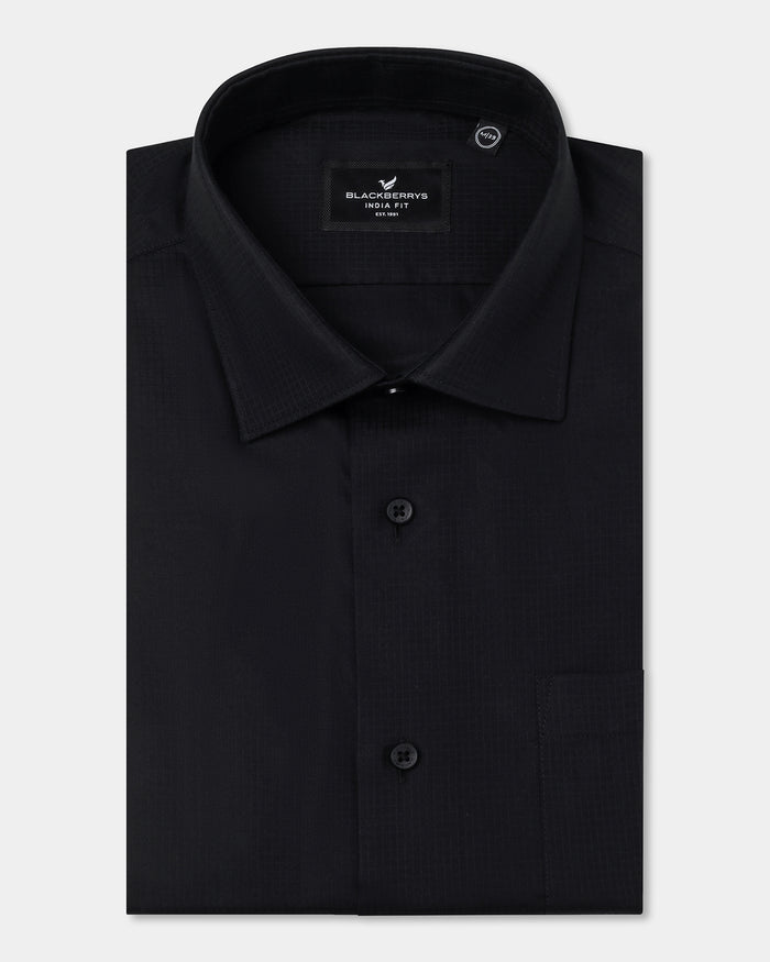 Black Check Shirt - Phylem