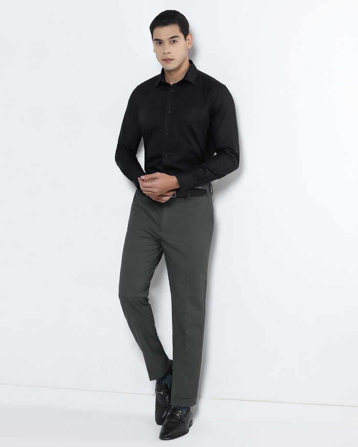 Black Check Shirt - Phylem
