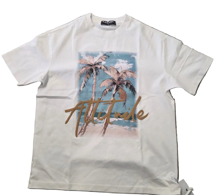 Black Label - White BL2043 Tee - Clique Apparel
