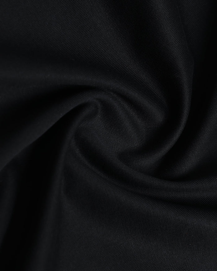 Black Luxe Textured Polo - Rickon