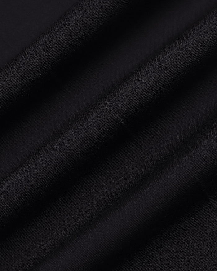Black Solid Trouser - Oak