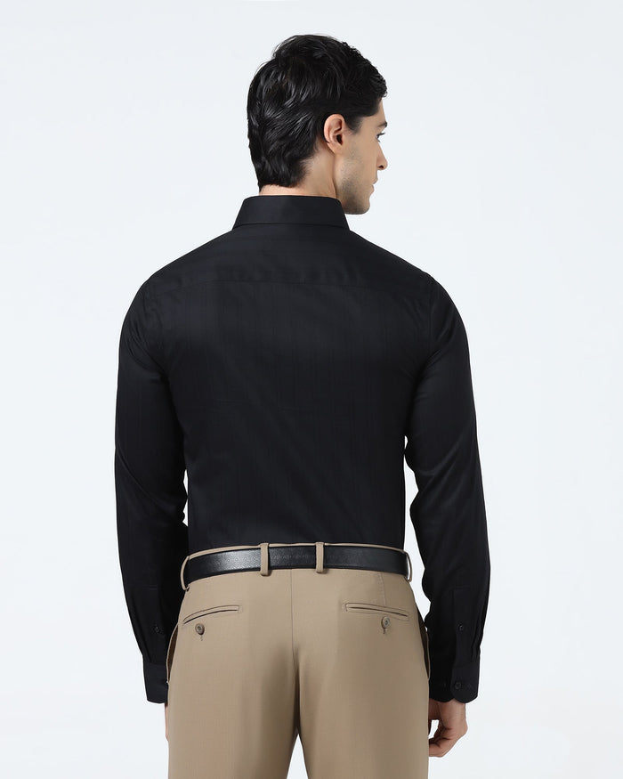 Black Stripe Shirt - Phloem