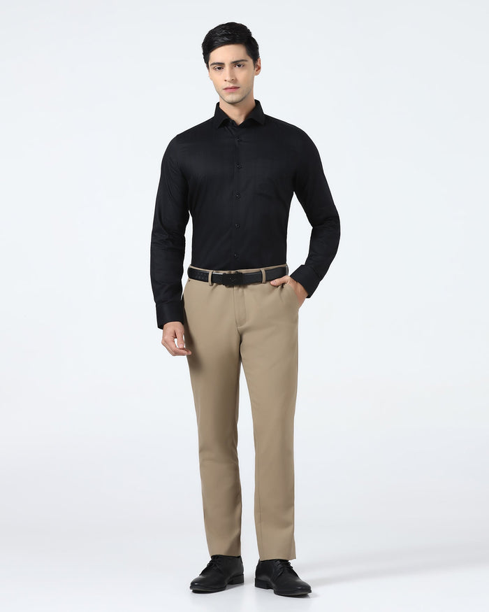 Black Stripe Shirt - Phloem