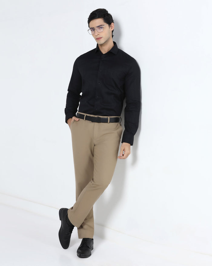 Black Stripe Shirt - Phloem