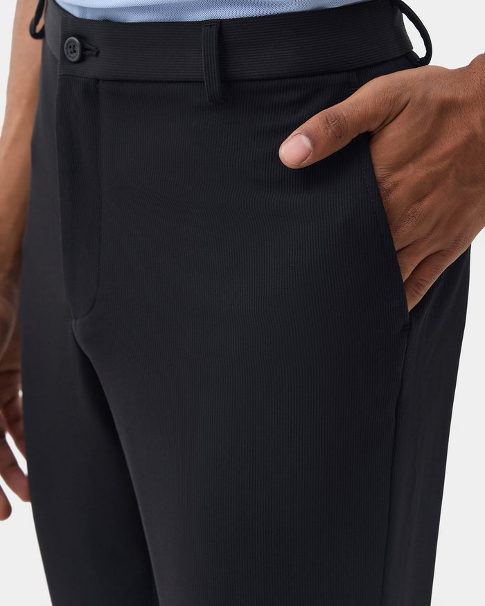 Black TechPro Stripe Trouser - Martini