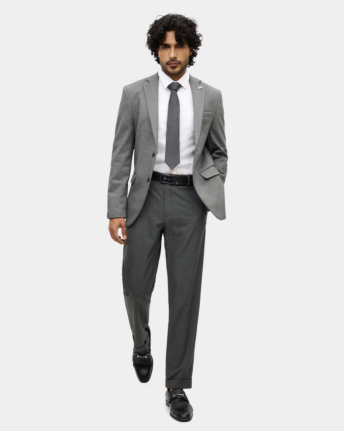 Black Textured Blazer - Cayson