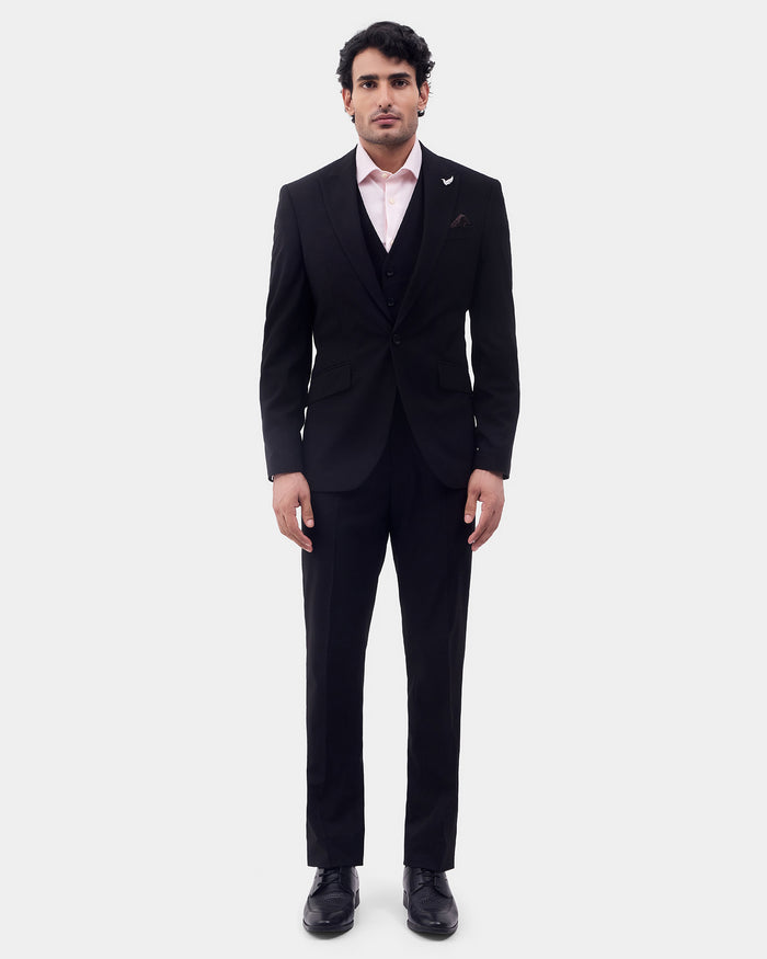 3 PIECE SLIM FIT CHECK SUITS