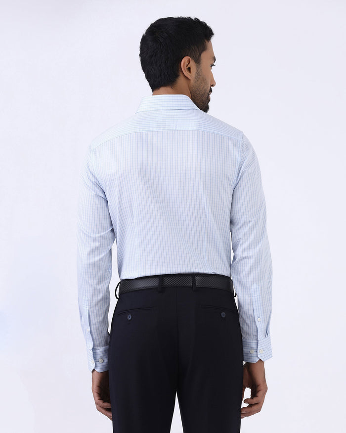 Blue Check Shirt - Dennis