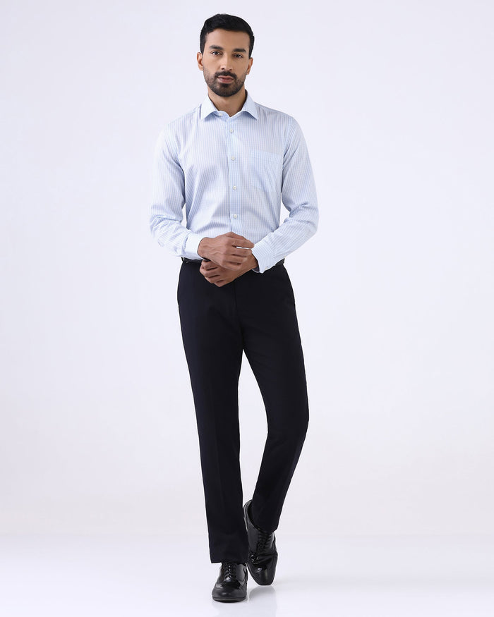 Blue Check Shirt - Dennis