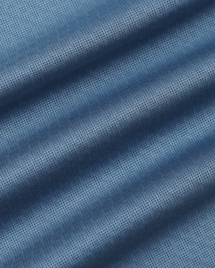 Blue Luxe Textured Shirt - Shutle