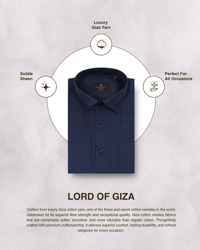 Blue Stripe Shirt - Preston