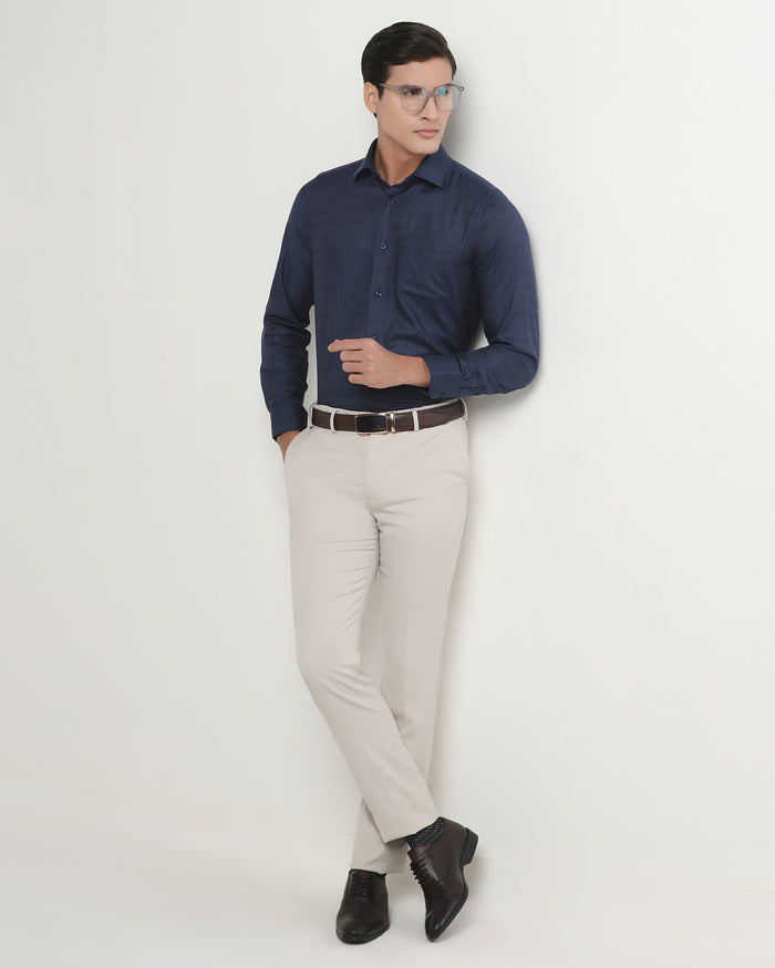 Blue Stripe Shirt - Preston