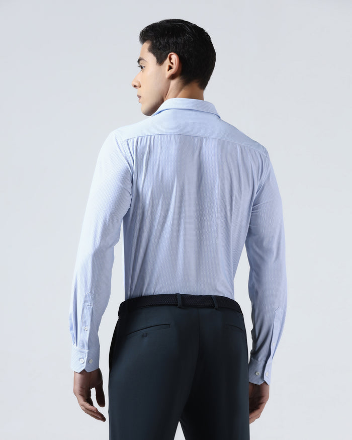 Blue TechPro Check Shirt - Velocity