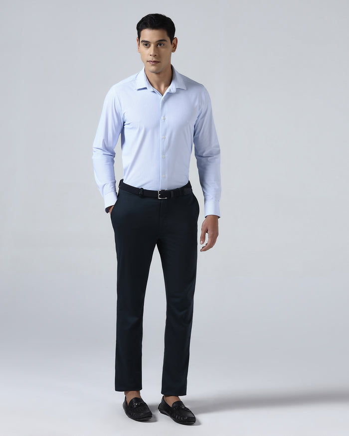 Blue TechPro Check Shirt - Velocity