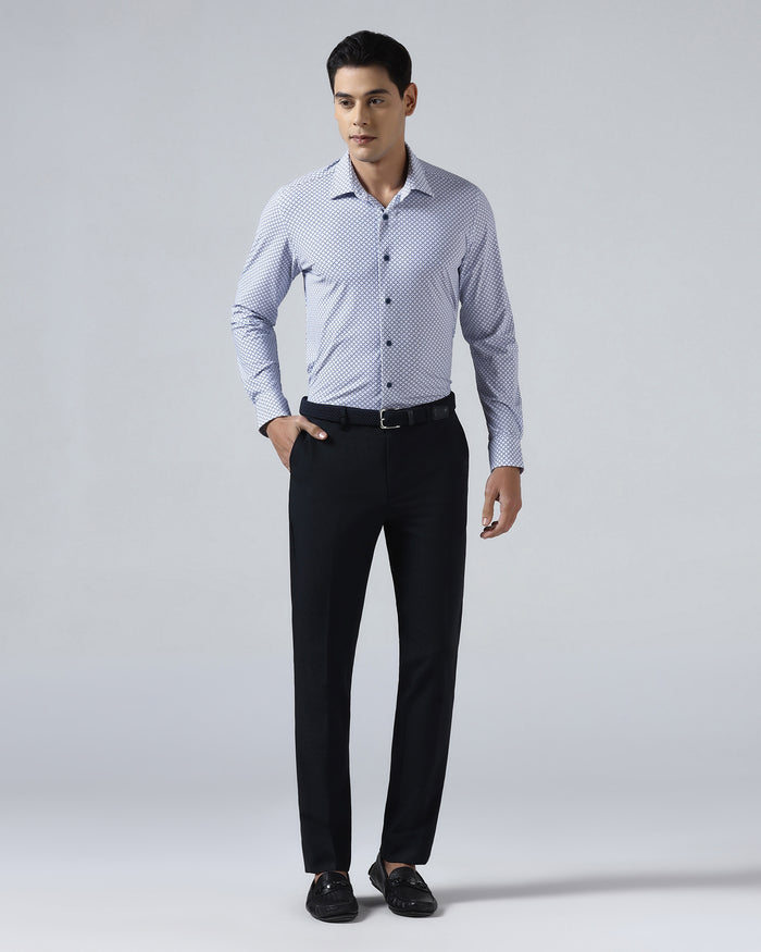 Blue TechPro Printed Shirt - Fossil