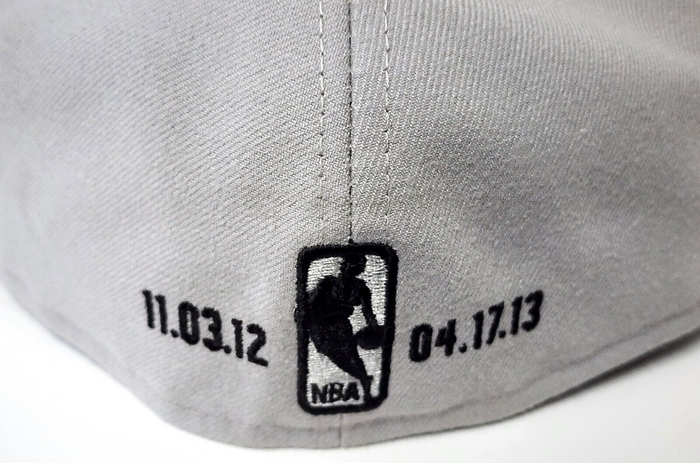 Brooklyn Nets New Era 59 Inaugural Season 12-13 NBA Fitted Hat - Clique Apparel