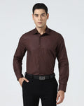 Brown Check Shirt - Canoe