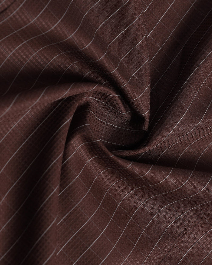 Brown Check Shirt - Canoe