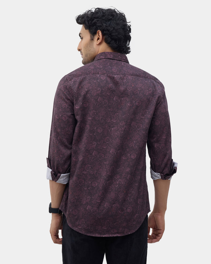 Brown Printed Shirt - Kodak