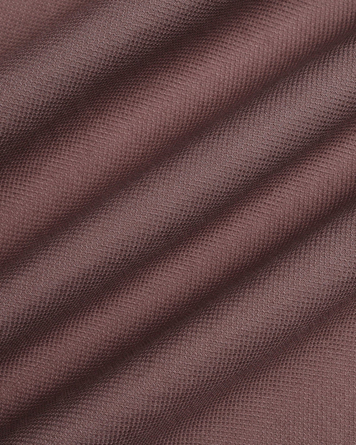 Brown Textured Shirt - Caty