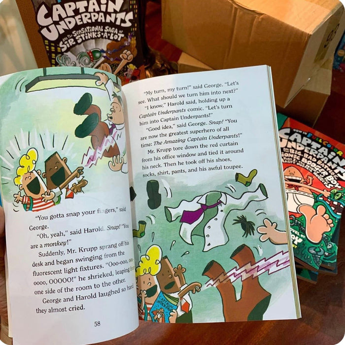 Captain Underpants (14 Books)