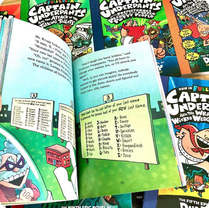 Captain Underpants (14 Books)