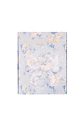 Blue floral with bow embossing card box