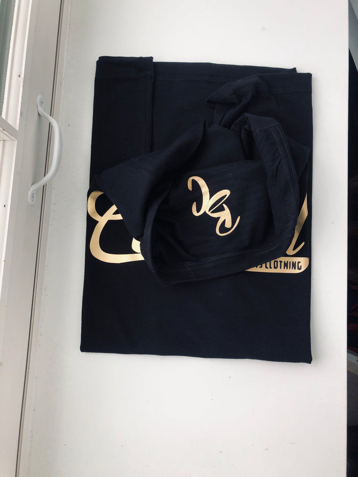 “Certified” Tee (Black/Gold)